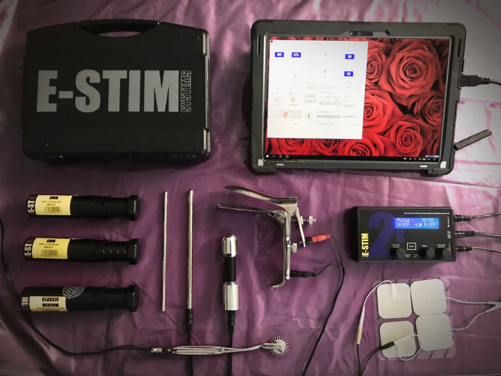 Le Donjon BDSM de Maîtresse Célia - Matériel Electro Stimulation