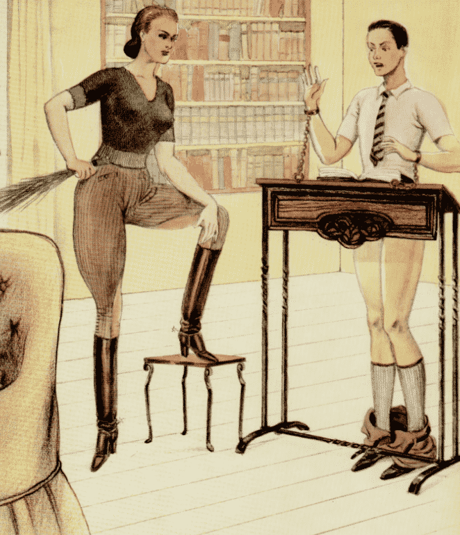 Devoirs de Vacances BDSM chez Tante Célia